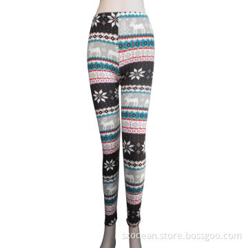 God kvalitet 98% polyester 2% spandex lady&#39;s leggings